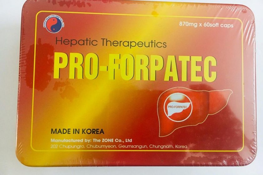 Thuốc bổ gan Pro Forpatec là thuốc gì?