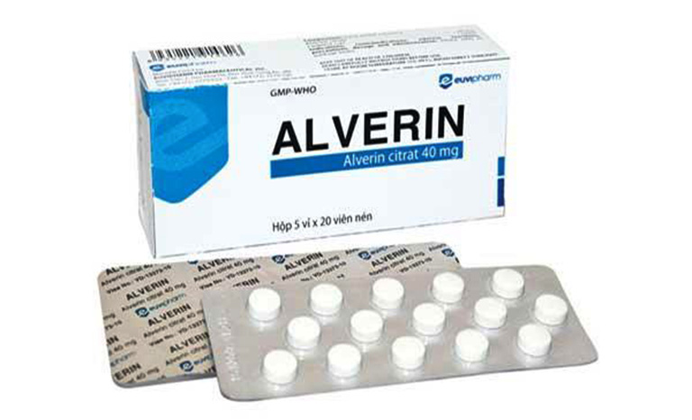 thuốc alverin citrat 40mg cho bà bầu