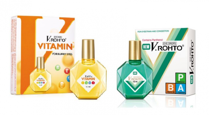 Thuốc nhỏ mắt màu vàng của Nhật dưỡng mắt rất tốt