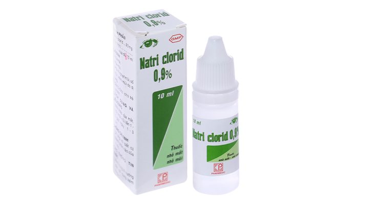 thuốc nhỏ mắt Natri Clorid 0 9